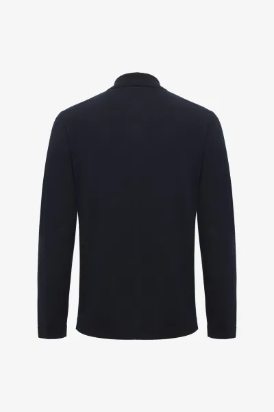 Gebreid Vest | Donkerblauw