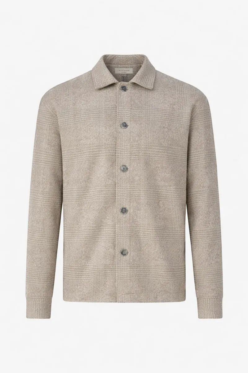 Gerprint Overshirt | Beige