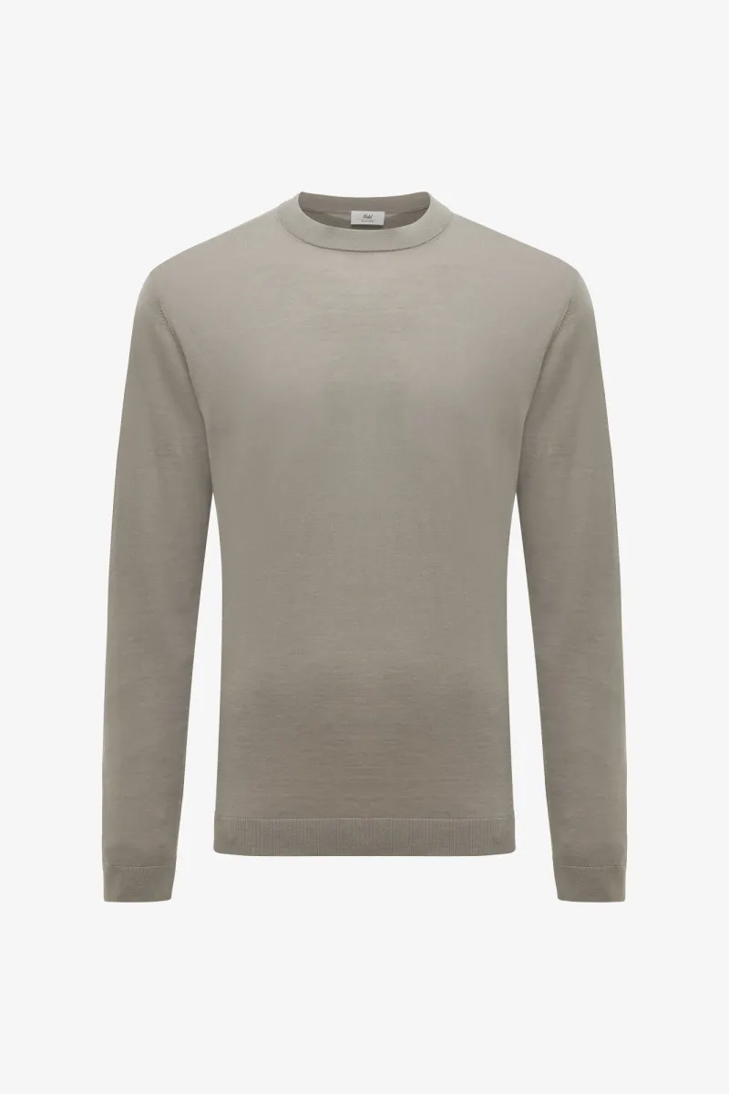 Roundneck Trui | Bruin