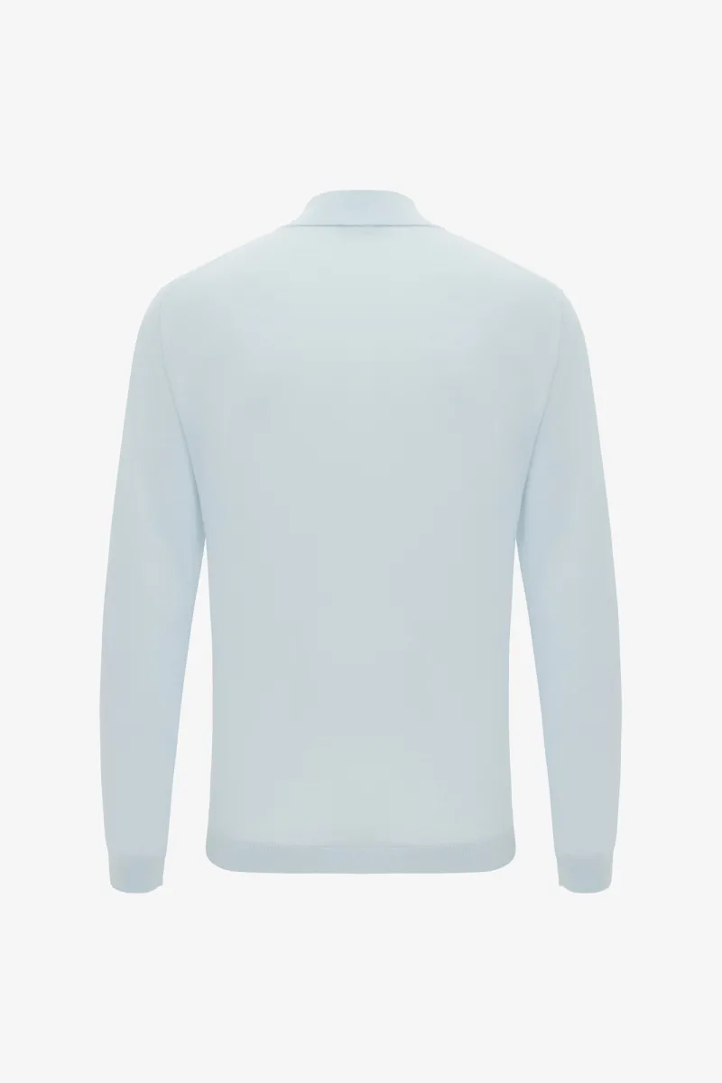 Merino Turtle Zip | Lichtgroen