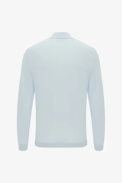 Merino Turtle Zip | Lichtgroen