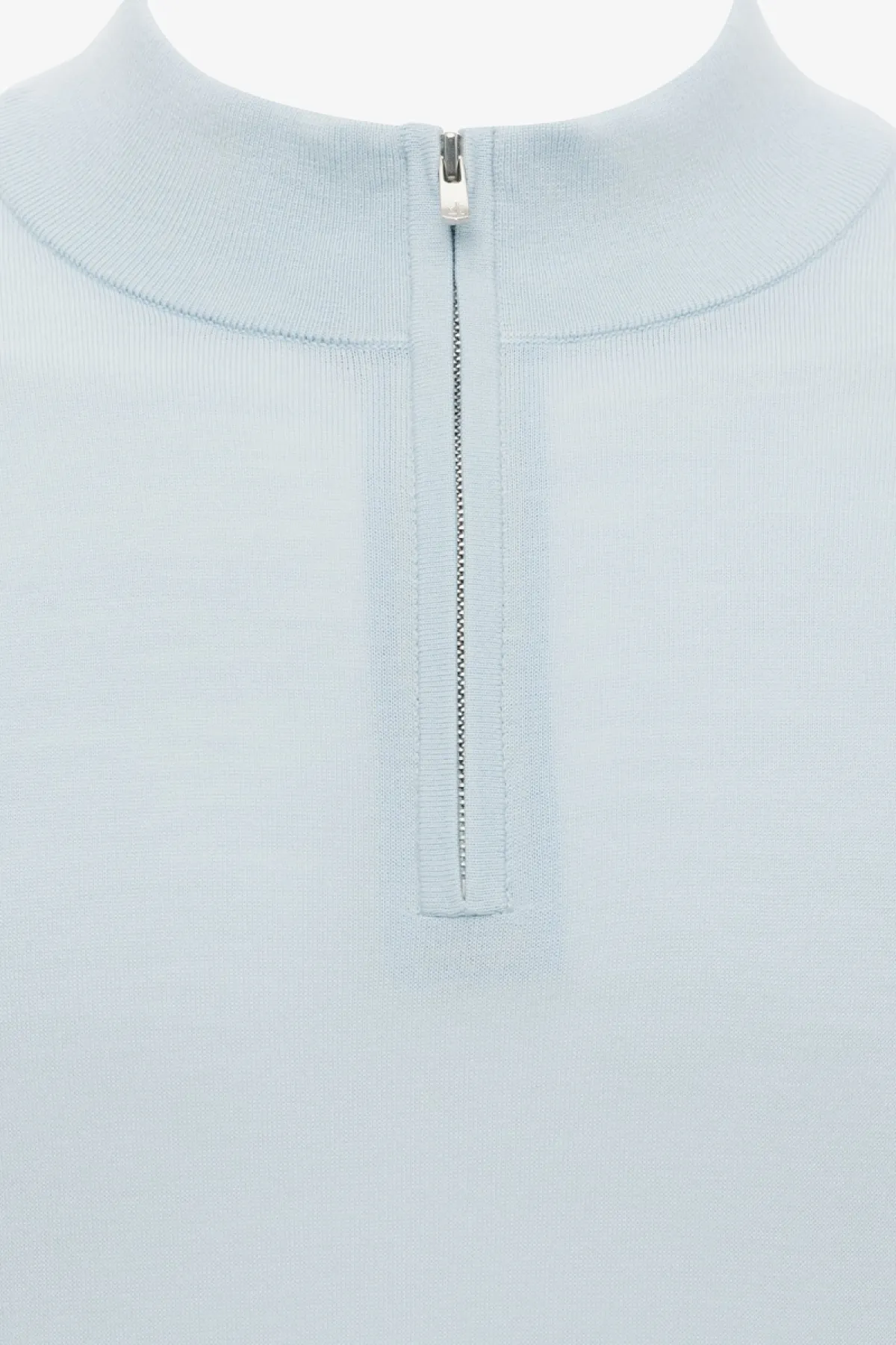 Merino Turtle Zip | Lichtgroen