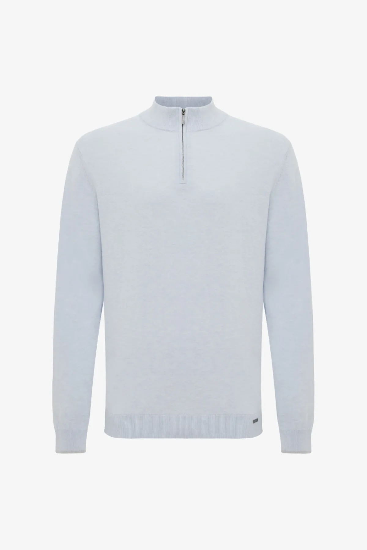 Zijden Turtle Zip | Lichtblauw