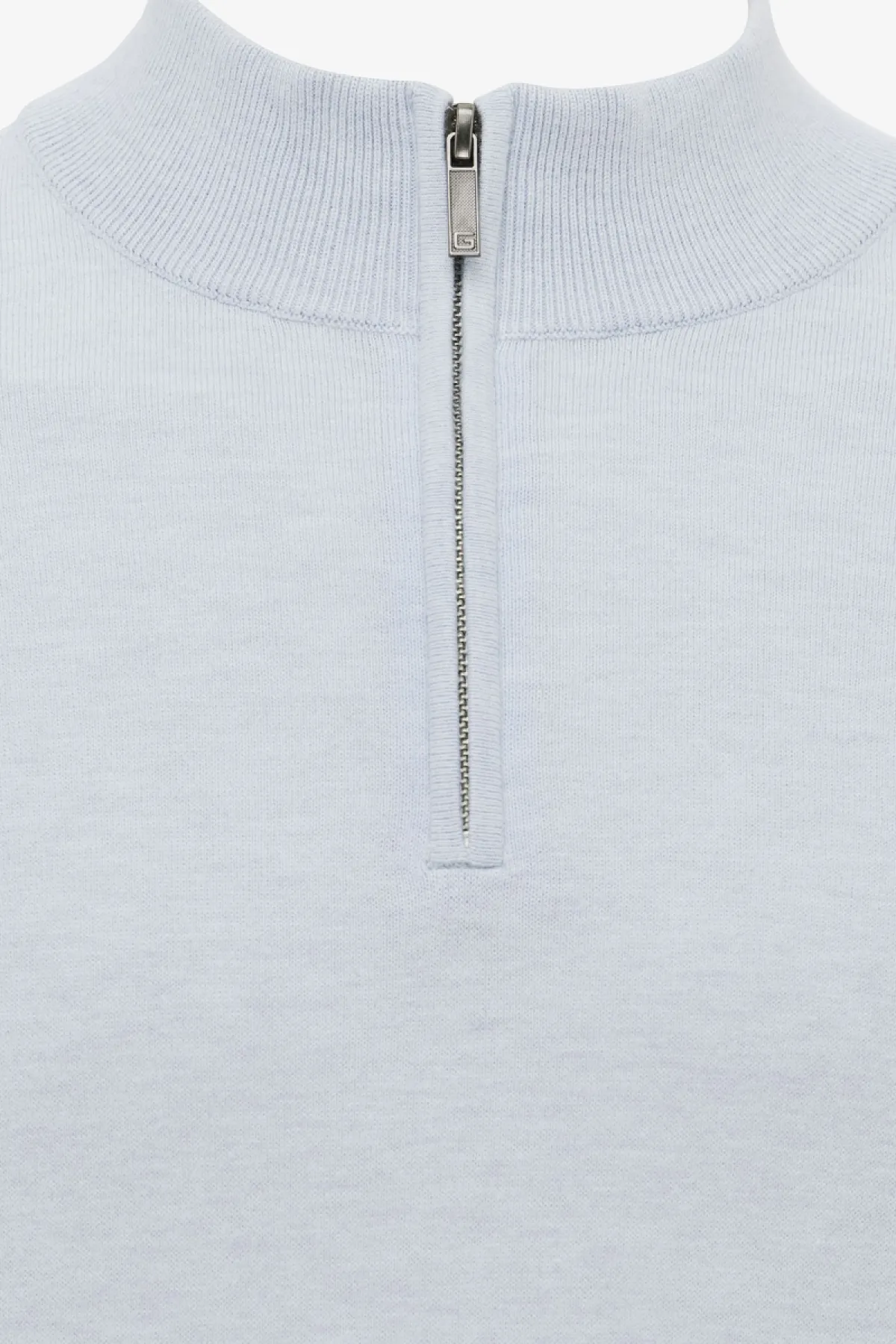 Zijden Turtle Zip | Lichtblauw