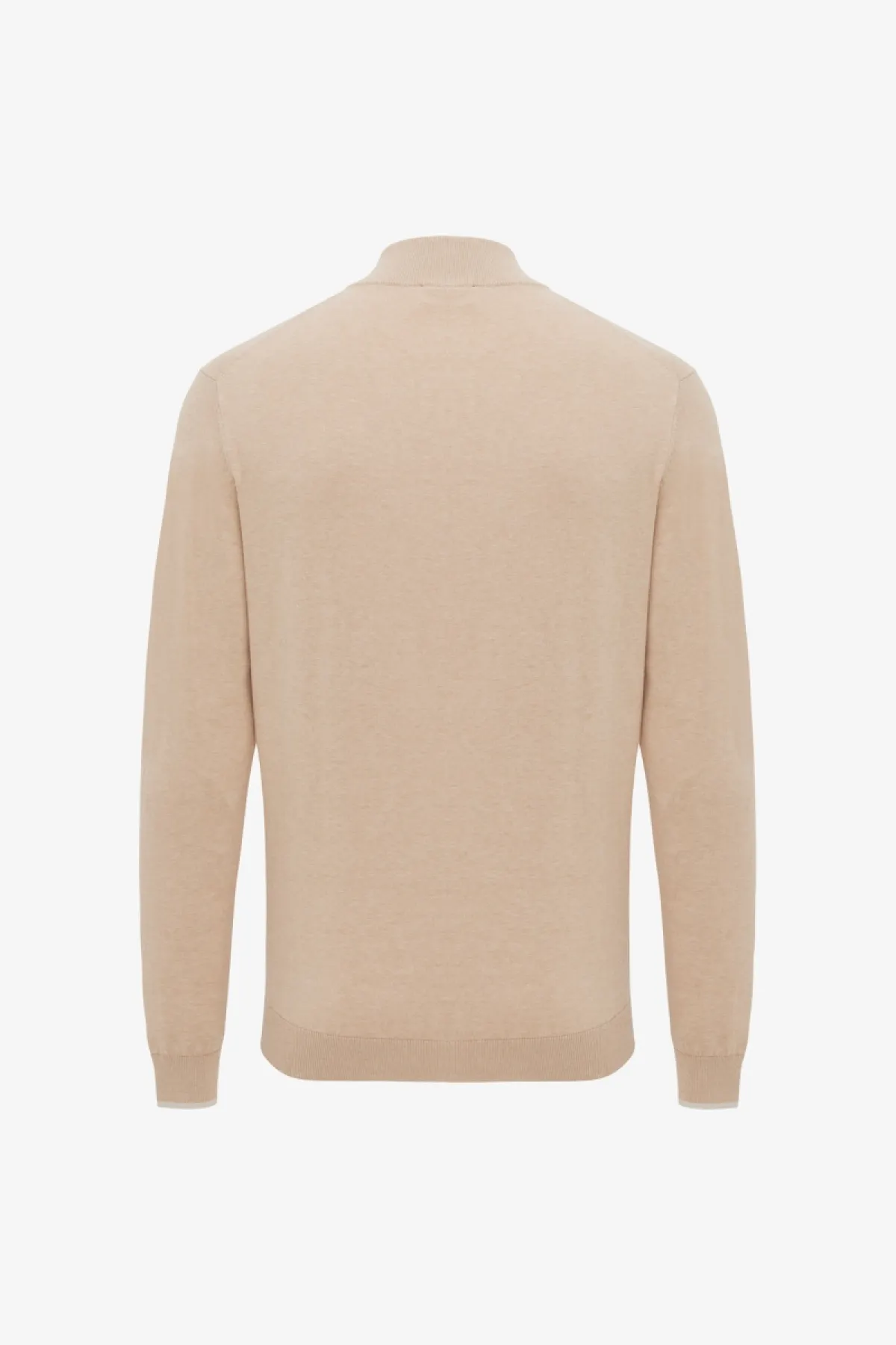 Zijden Turtle Zip | Bruin