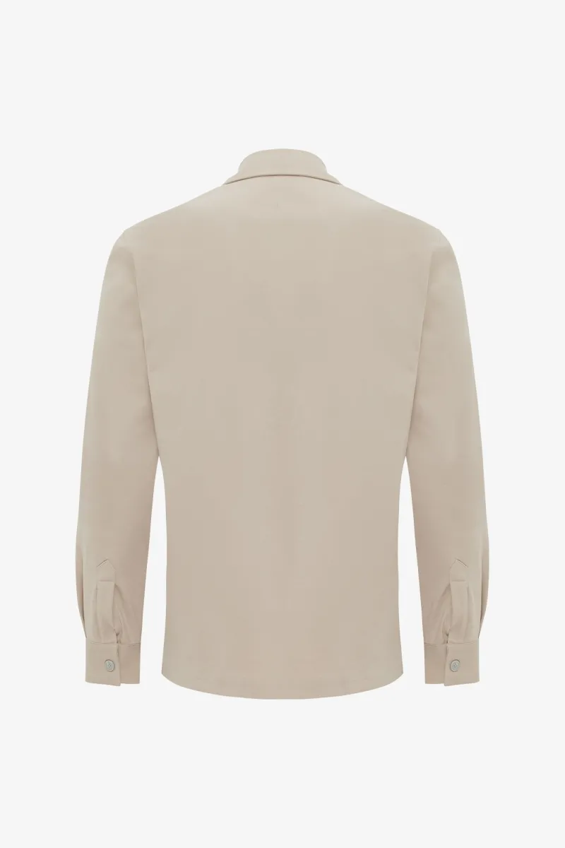 Elegant Overshirt | Beige