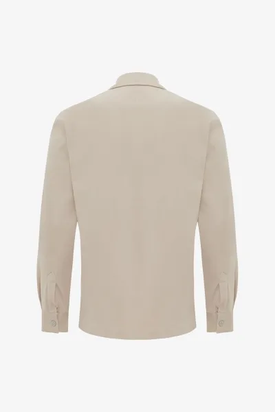 Elegant Overshirt | Beige