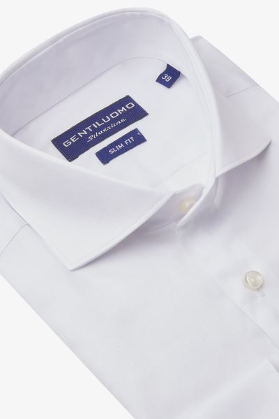 Overhemd Slim-fit Wit