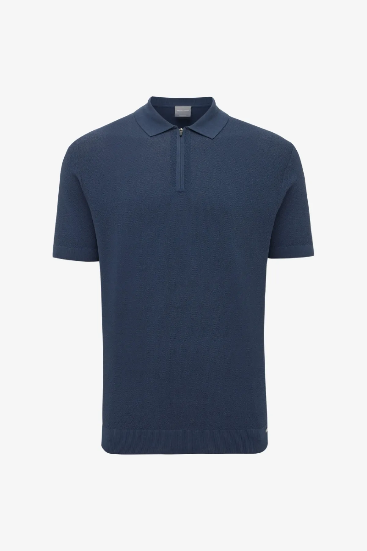 Polo Zip | Blauw