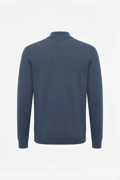 Turtle Half Zip | Blauw