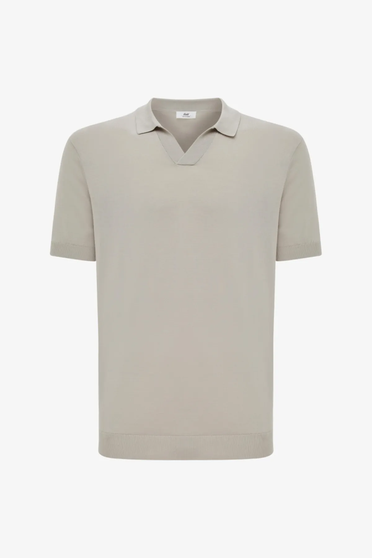 Polo zonder knopen | Beige