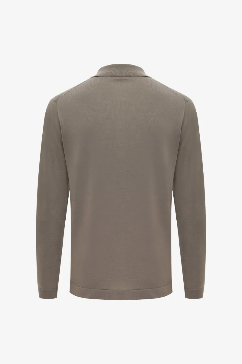 Gebreid Vest | Bruin