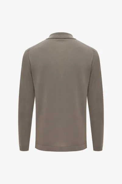 Gebreid Vest | Bruin