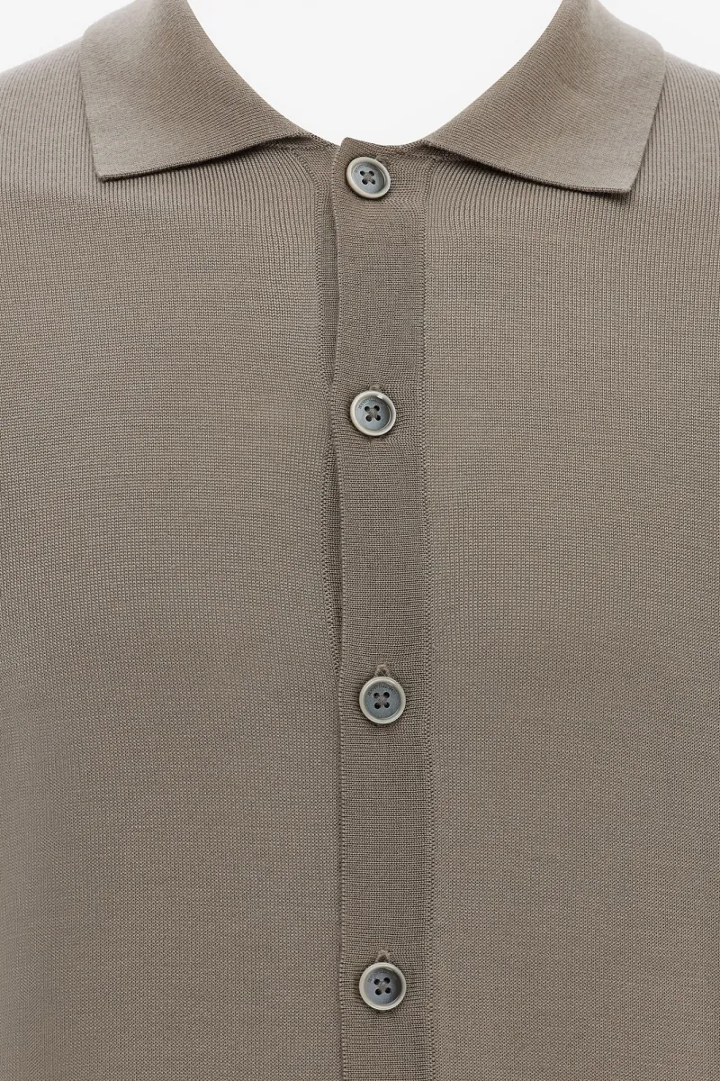 Gebreid Vest | Bruin