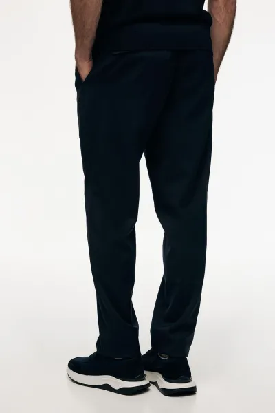 Merino Broek | Donkerblauw