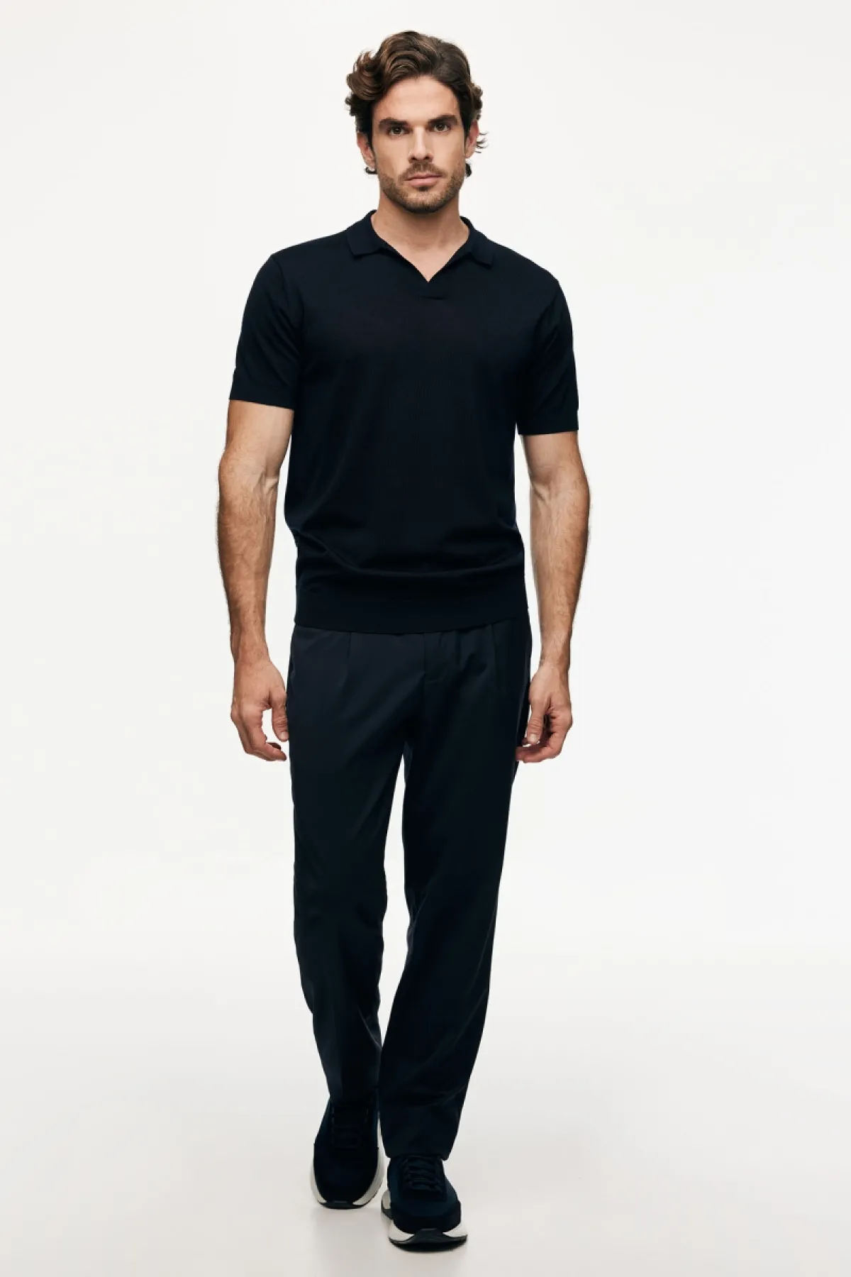 Merino Broek | Donkerblauw