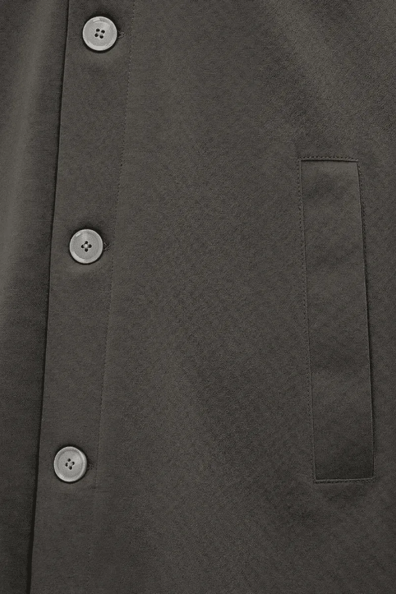 Dynamic overshirt | Donkergroen