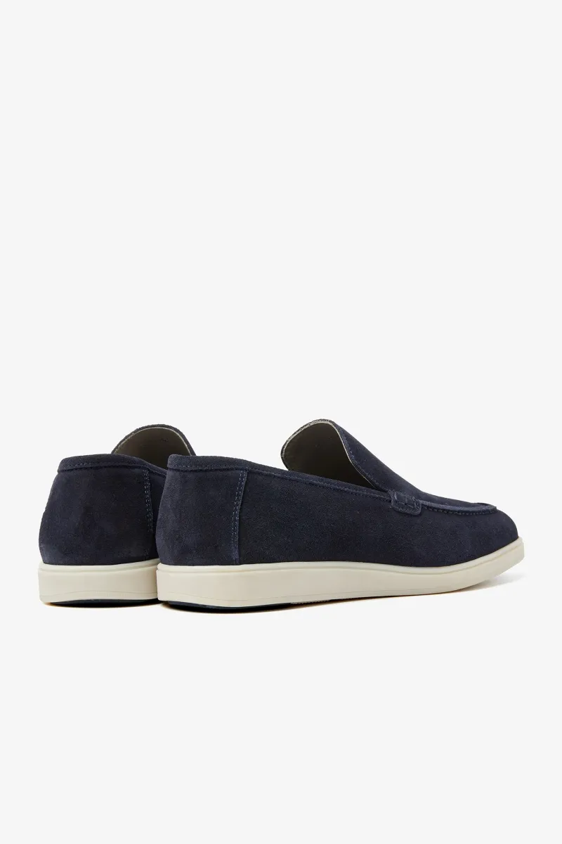 Leren Loafer | Donkerblauw
