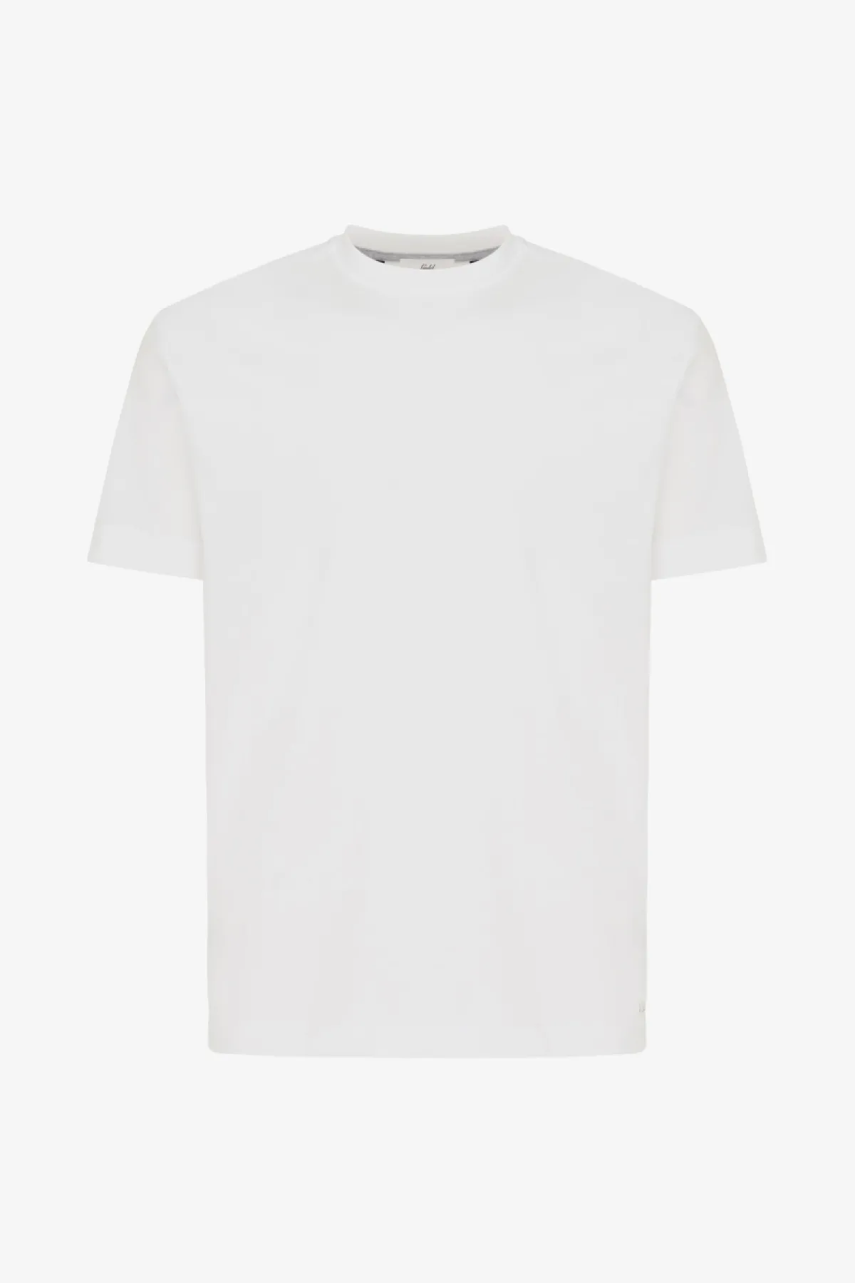 Mercerised T-shirt | Wit