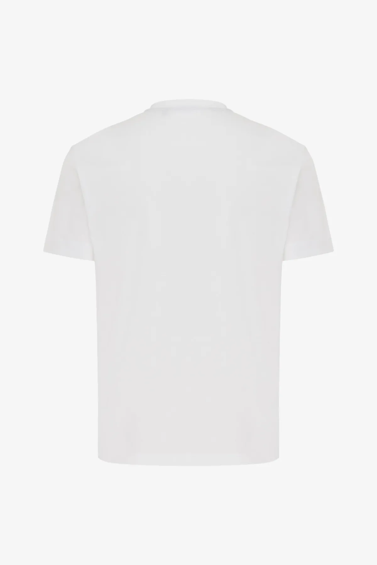 Mercerised T-shirt | Wit
