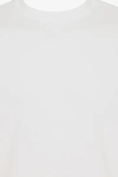 Mercerised T-shirt | Wit