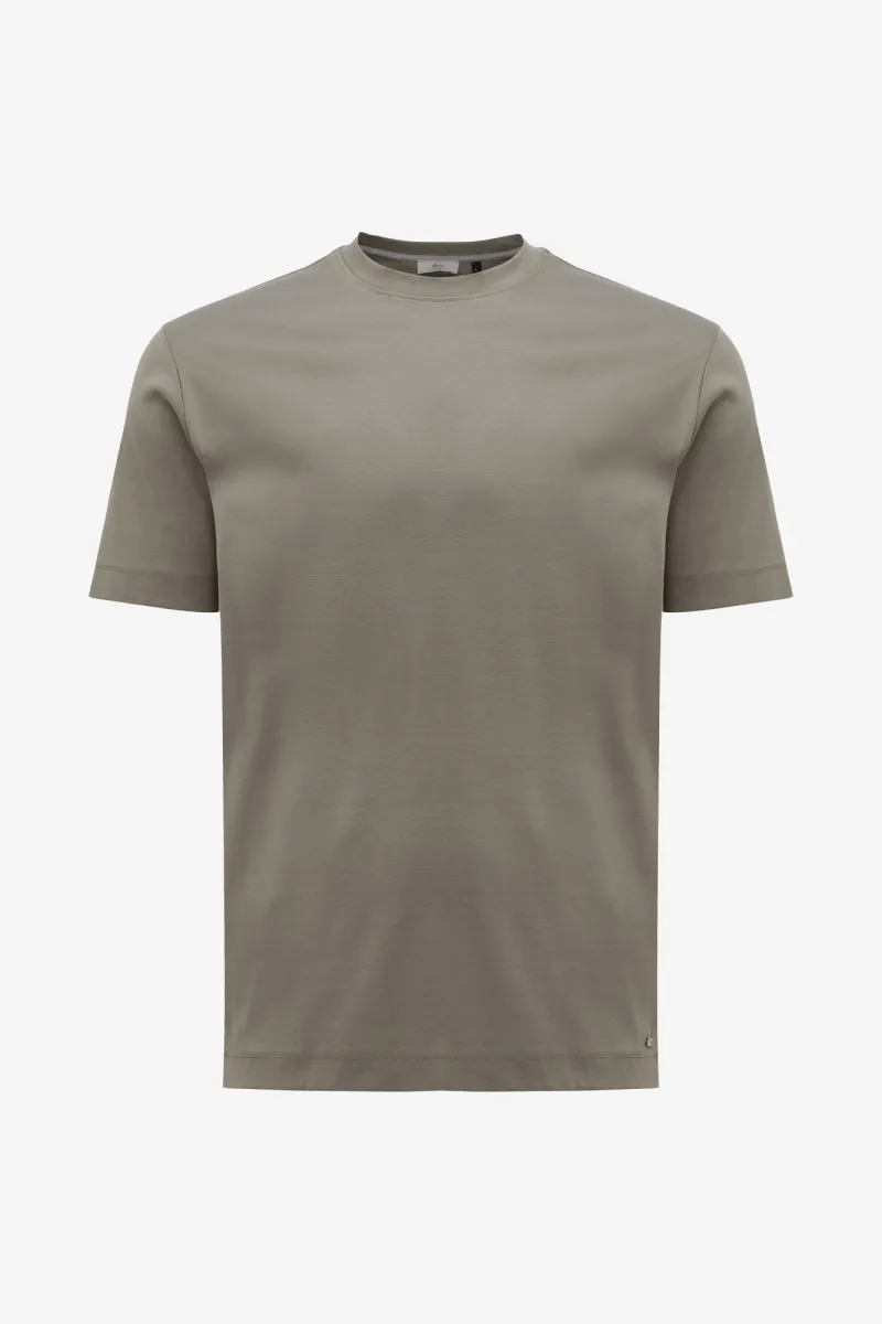 Mercerised T-shirt | Bruin