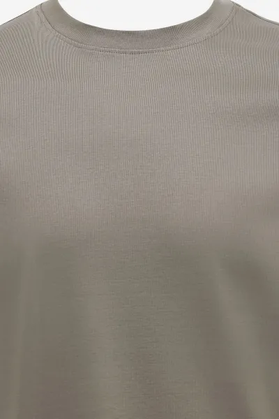 Mercerised T-shirt | Bruin