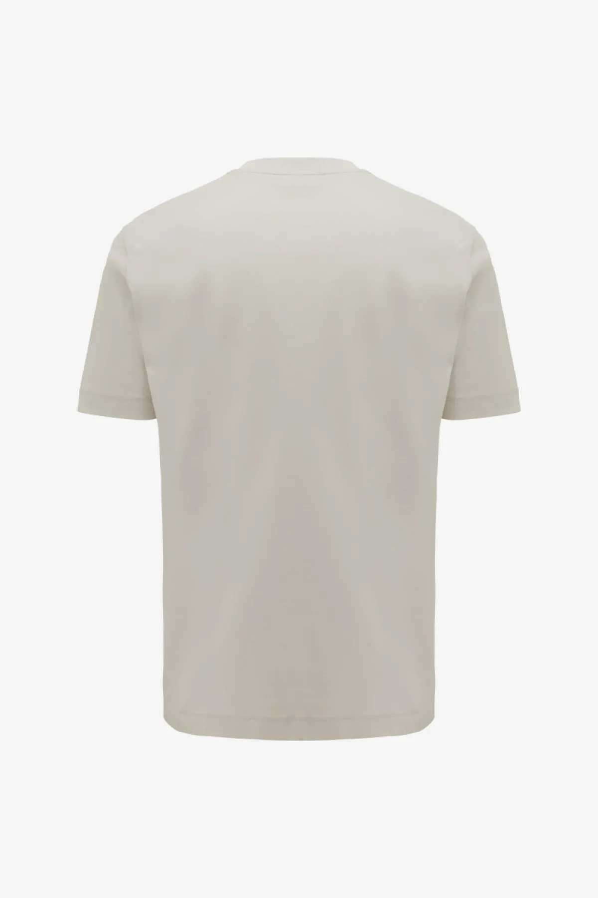 Mercerised T-shirt | Beige