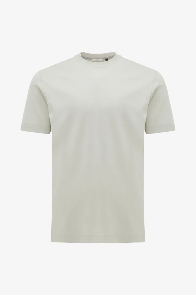 Mercerised T-shirt | Lichtgroen