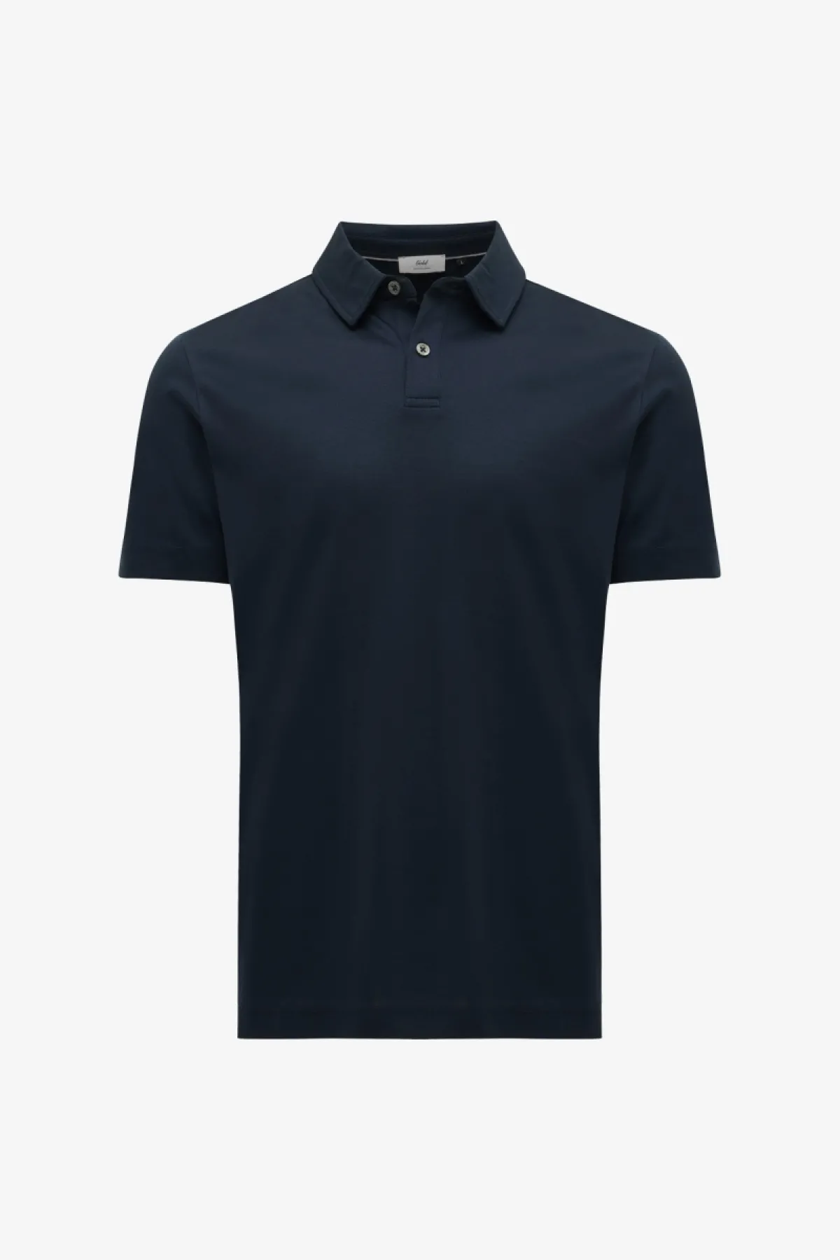 2-Button Polo | Donkerblauw