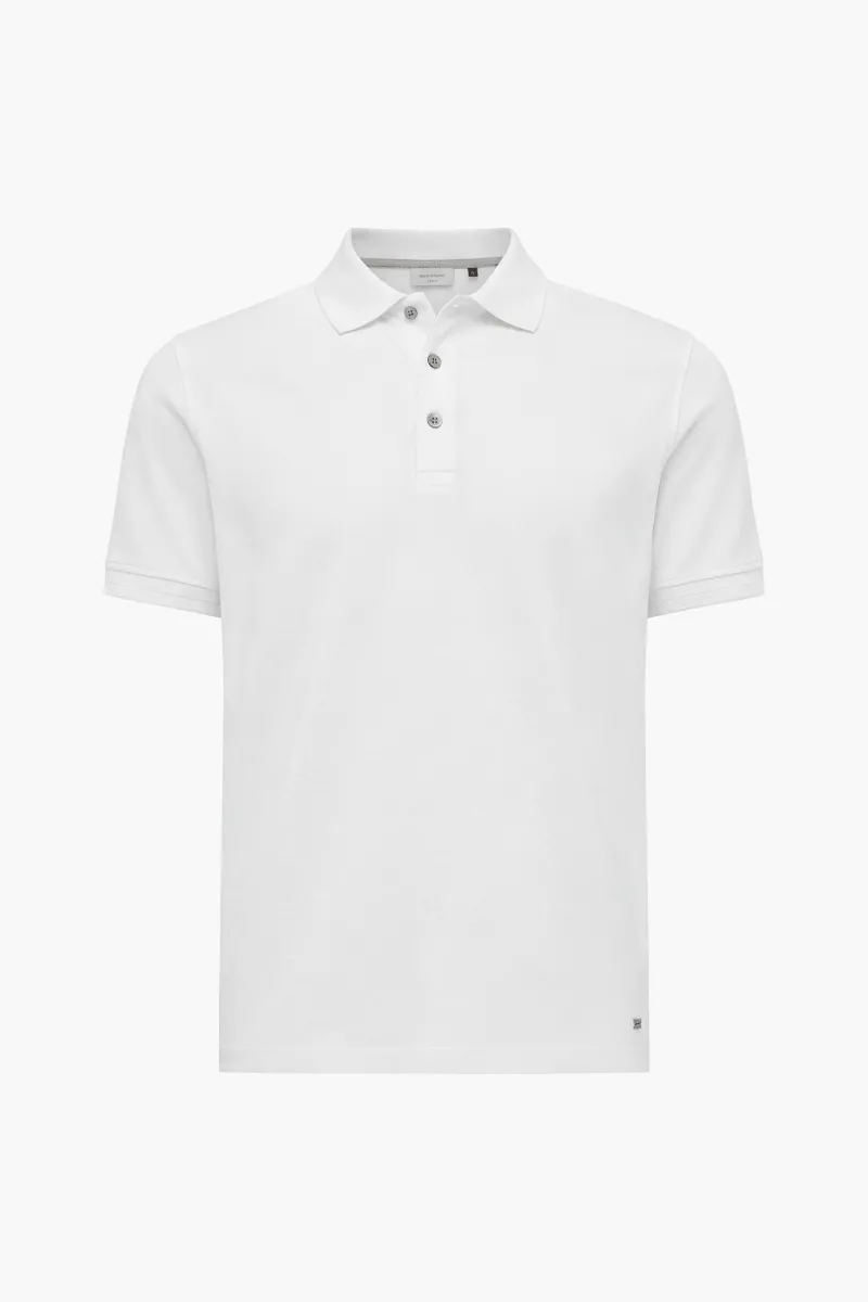 Button Polo | Wit