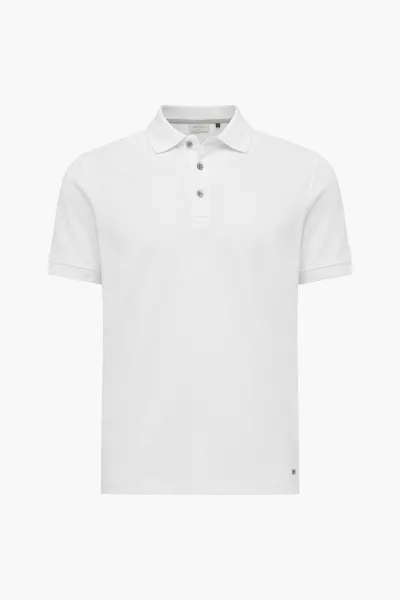 Button Polo | Wit
