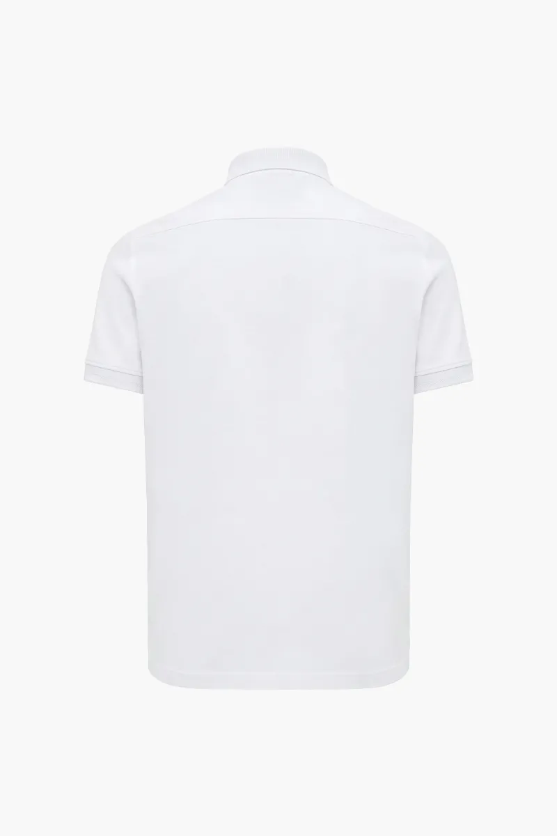 Button Polo | Wit