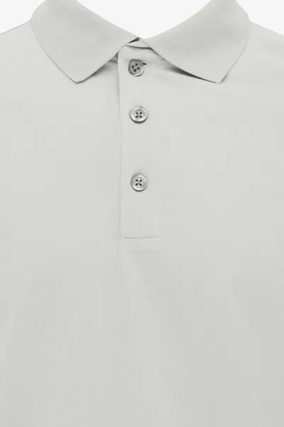 Button Polo | Lichtgroen