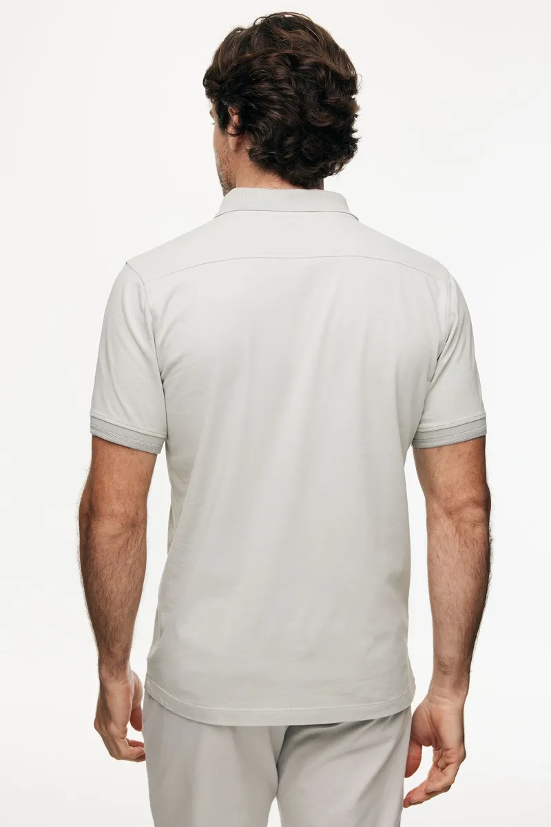 Button Polo | Lichtgroen