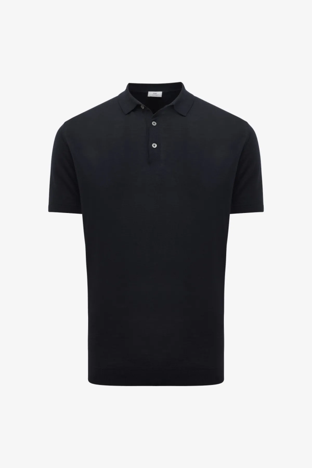 Button Polo | Donkerblauw