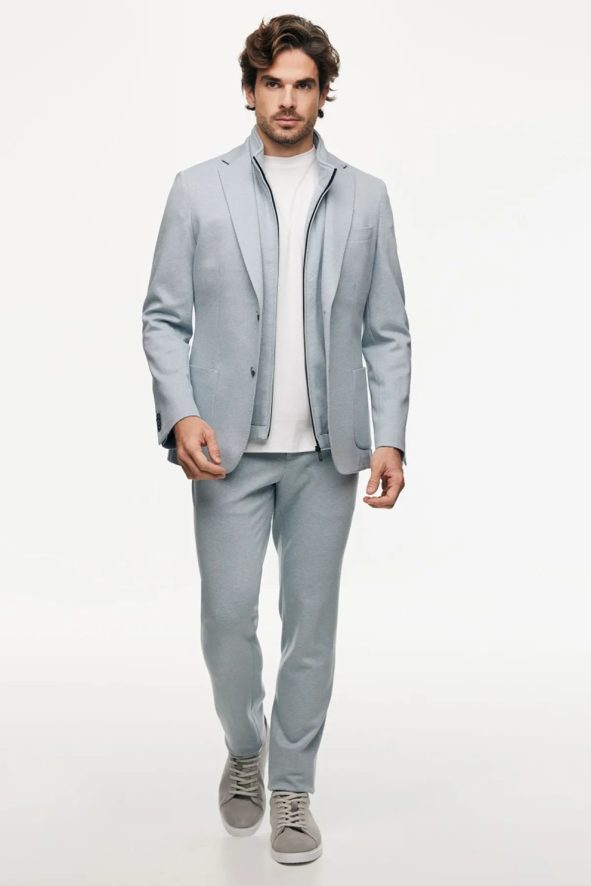 Gold colbert Bergomi | Lichtblauw