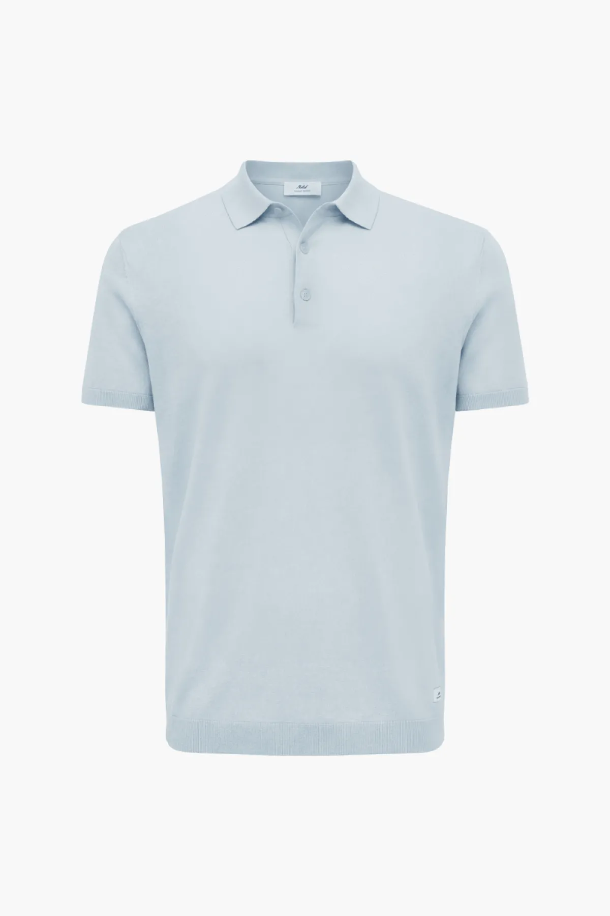 Button Polo | Lichtblauw