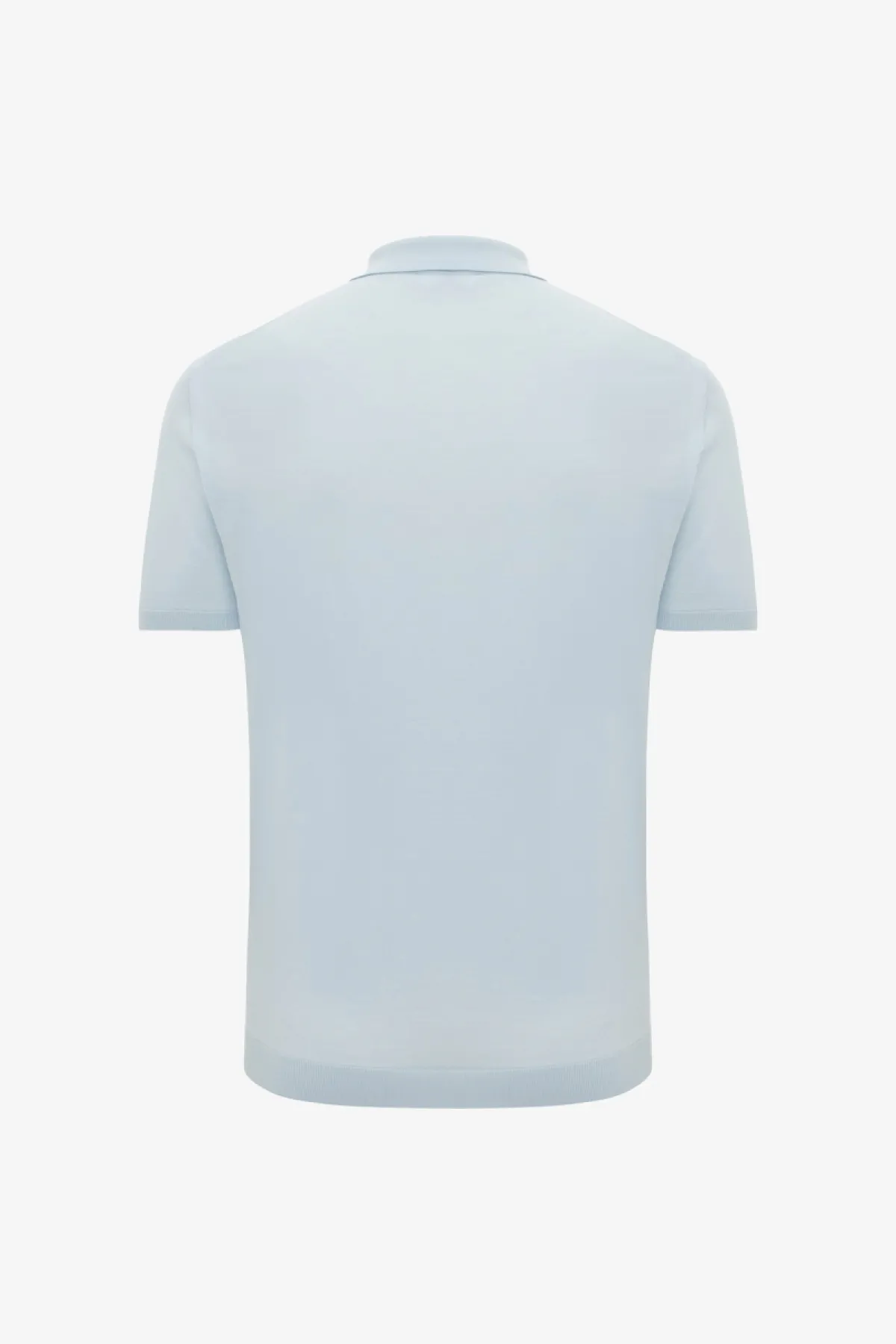 Button Polo | Lichtblauw