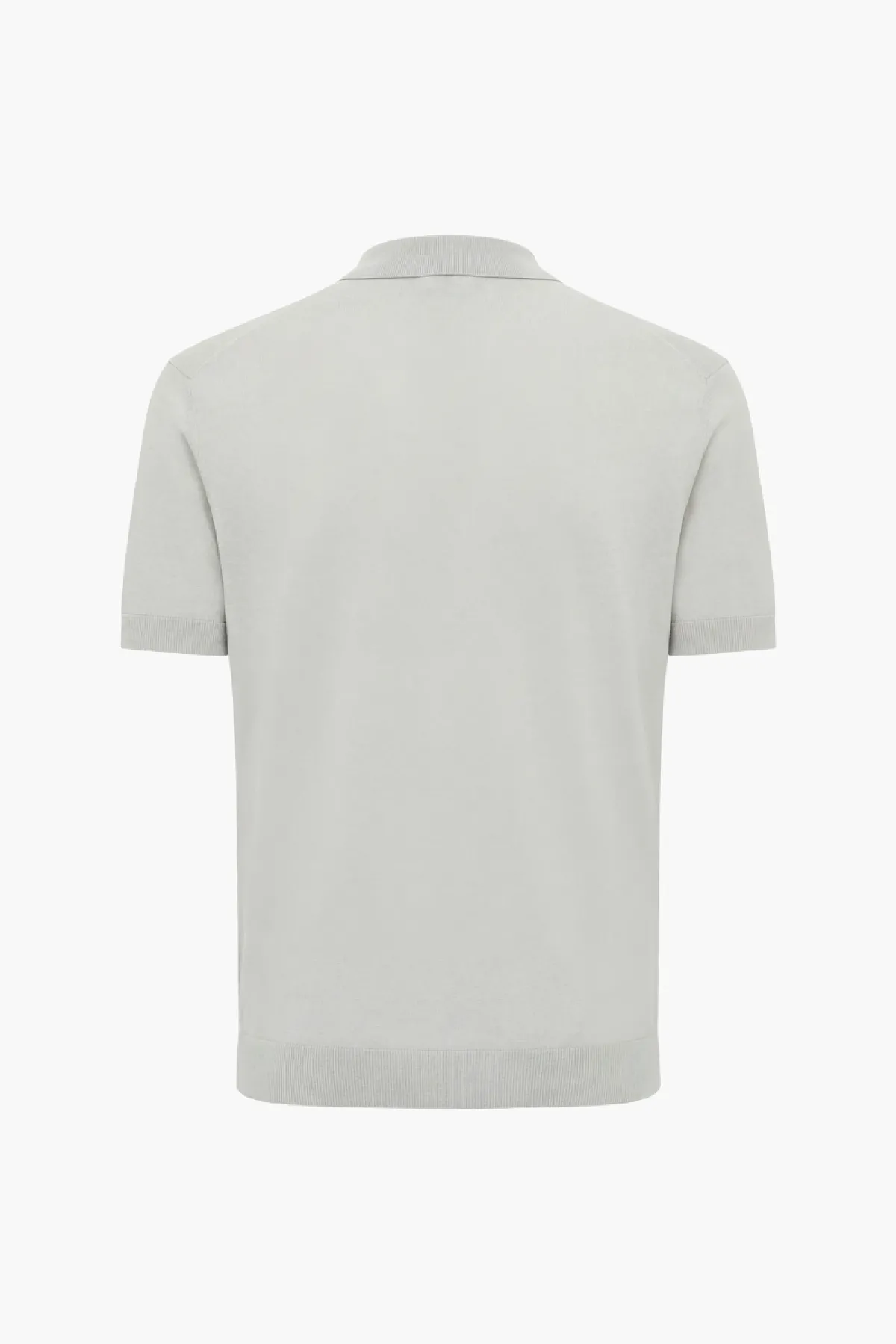 No Button Polo | Groen