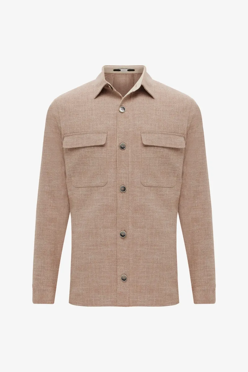 Remo Shirtjacket | Oranje