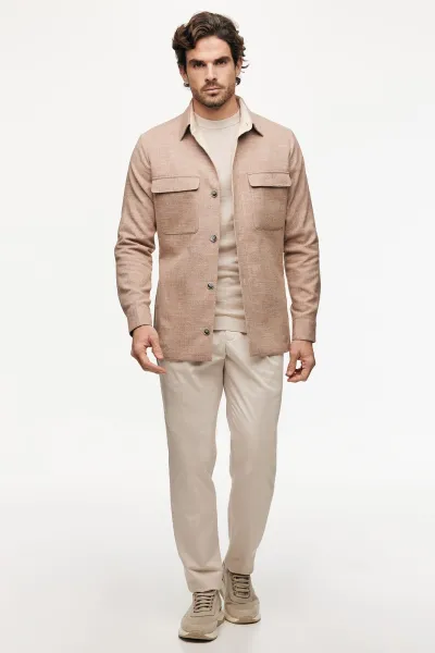 Remo Shirtjacket | Oranje