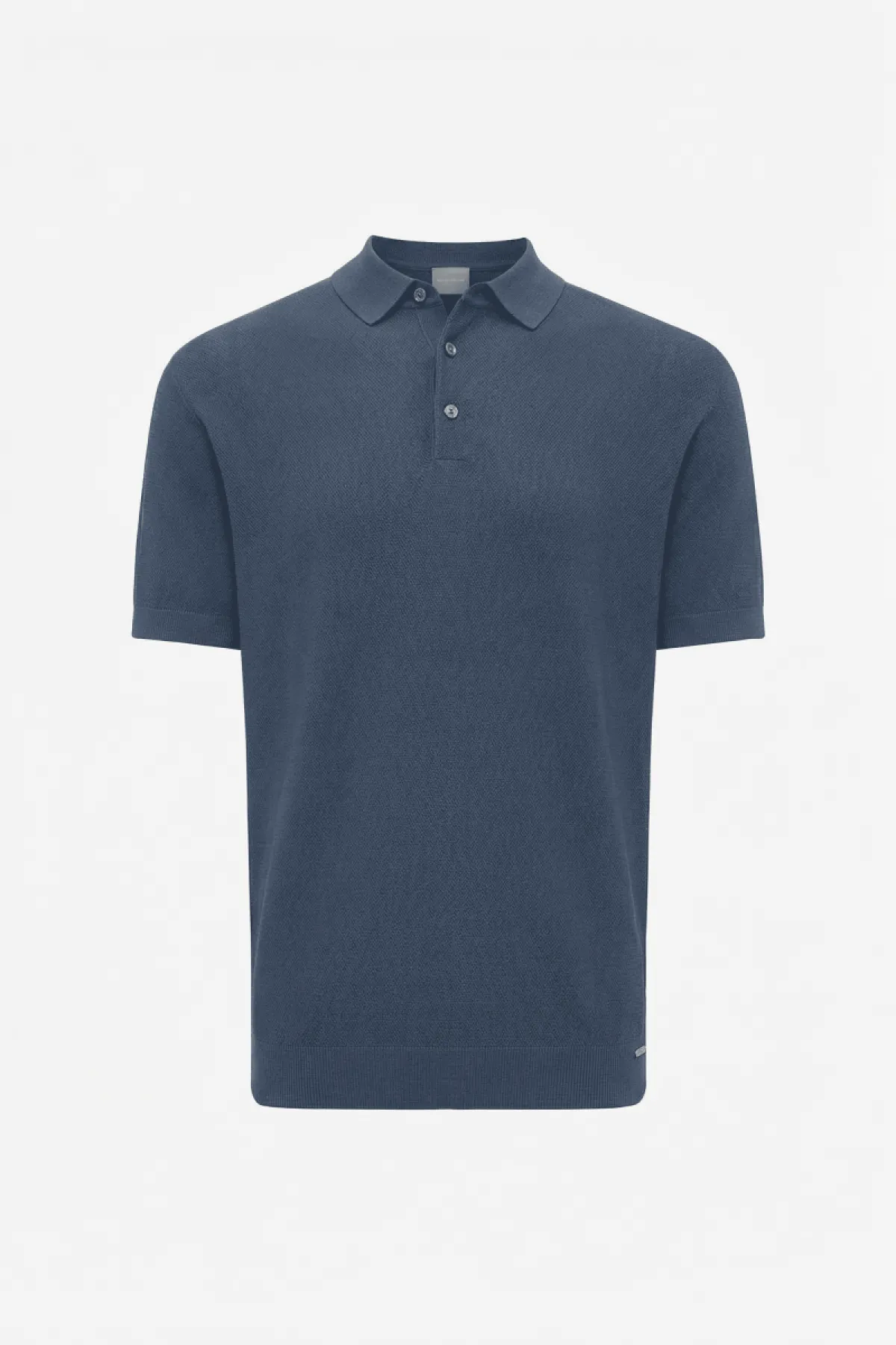 Button Polo | Blauw