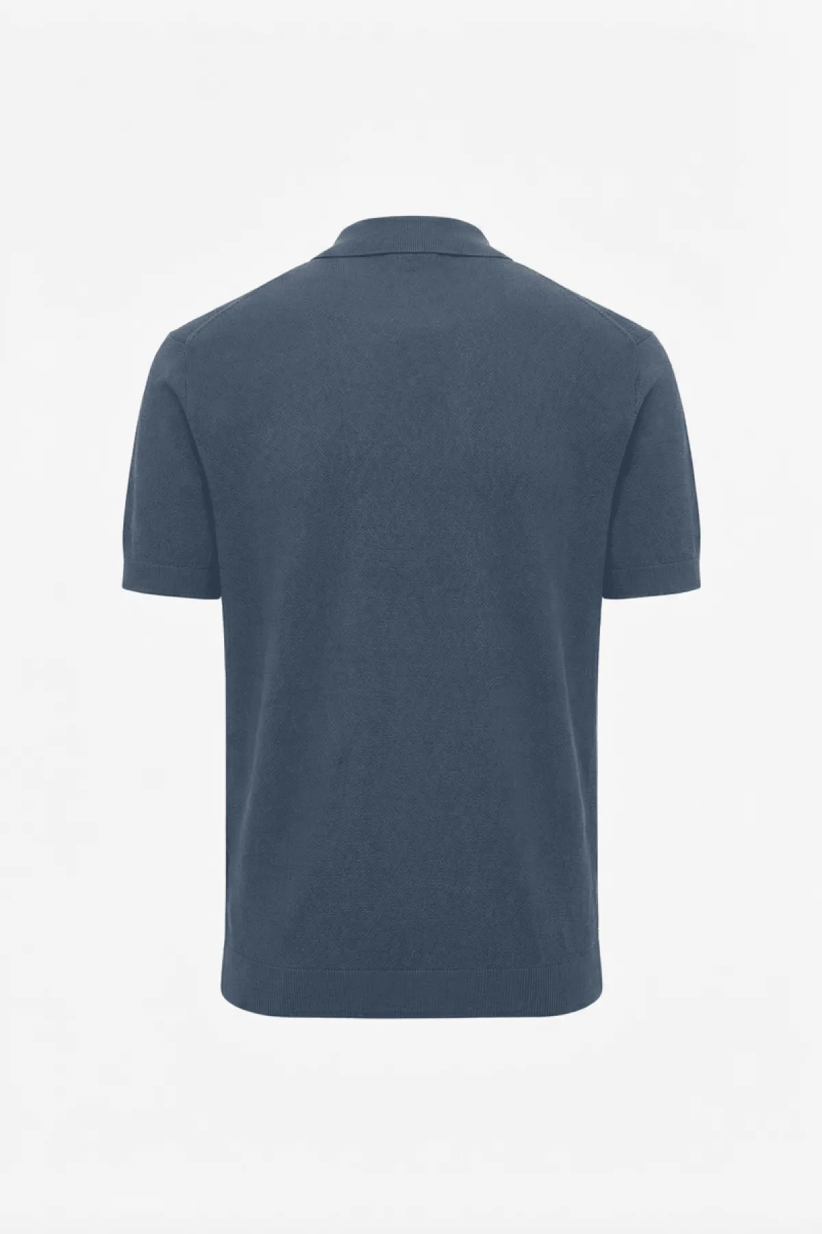 Button Polo | Blauw