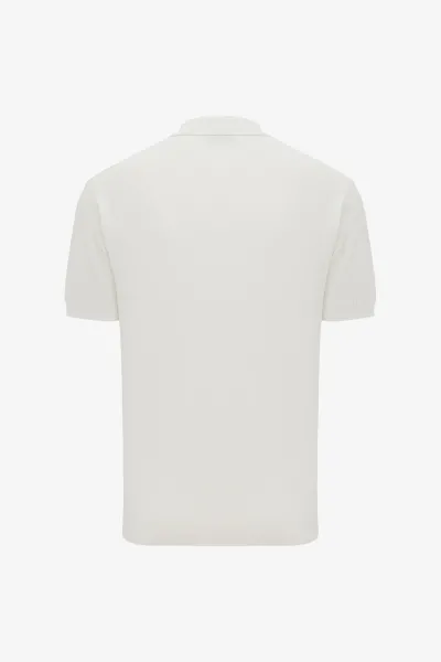 Gebreide Polo | Off-white