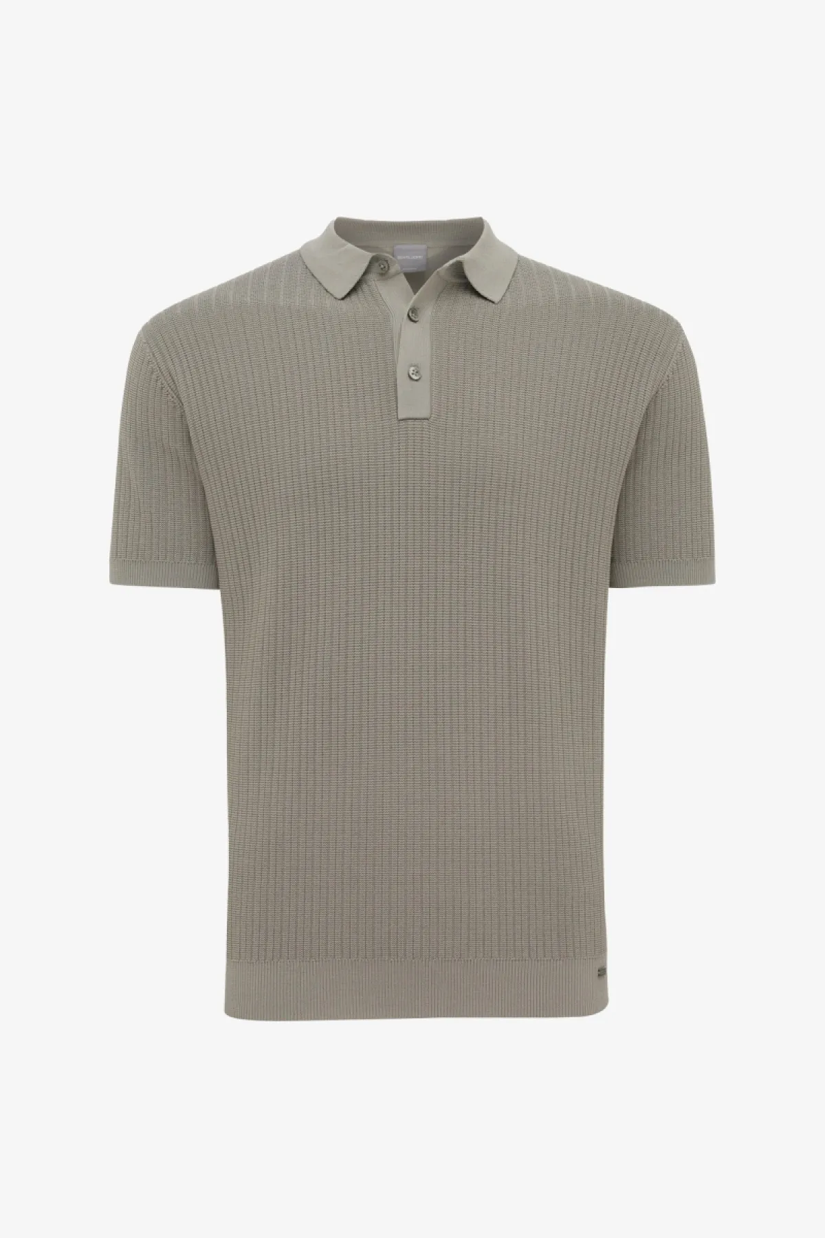 Gebreide Polo | Bruin