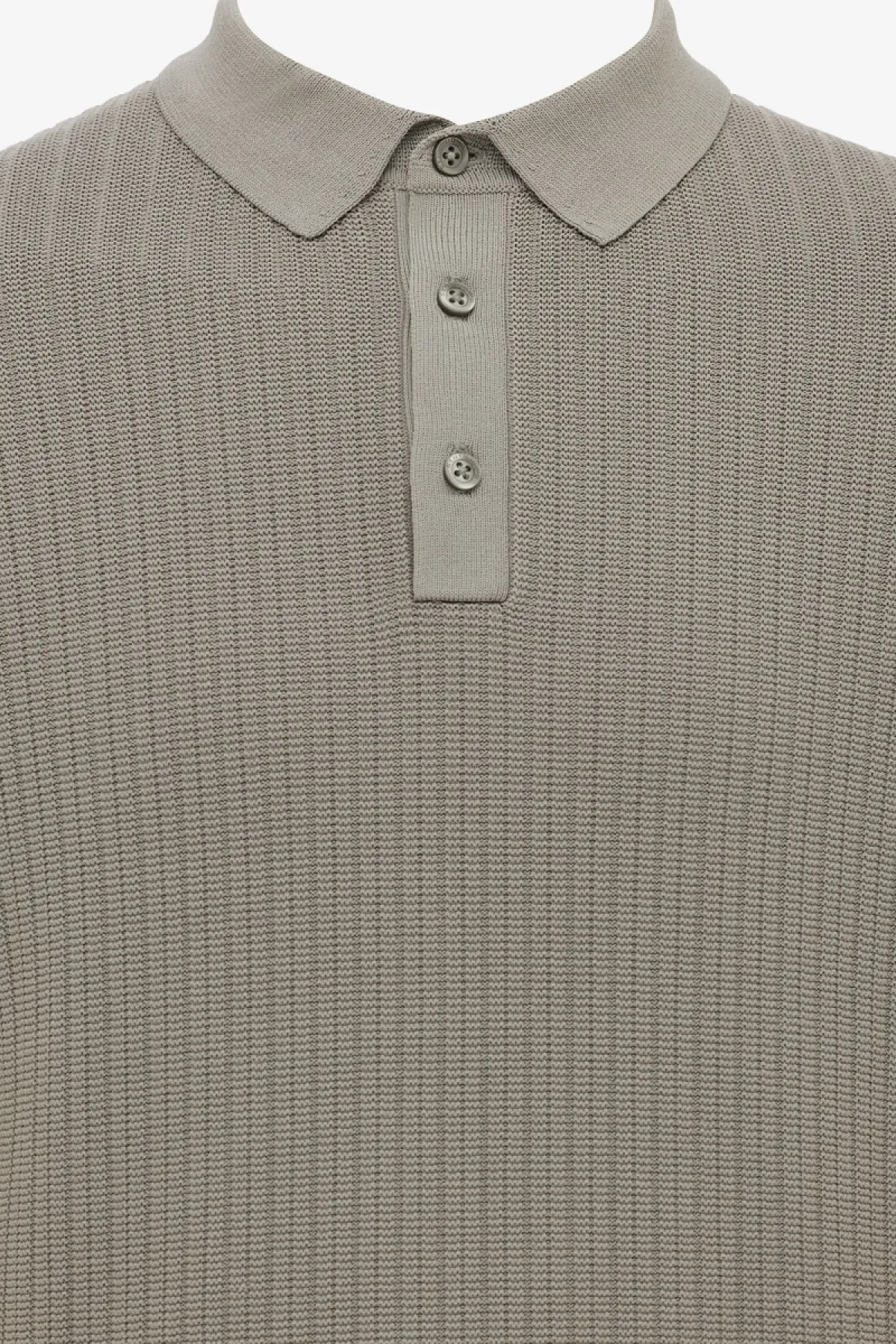 Gebreide Polo | Bruin