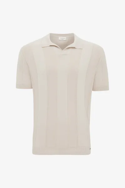 Structuur Polo | Beige