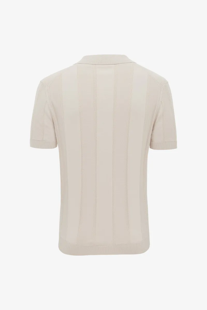 Structuur Polo | Beige