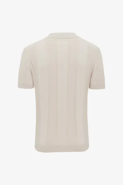 Structuur Polo | Beige